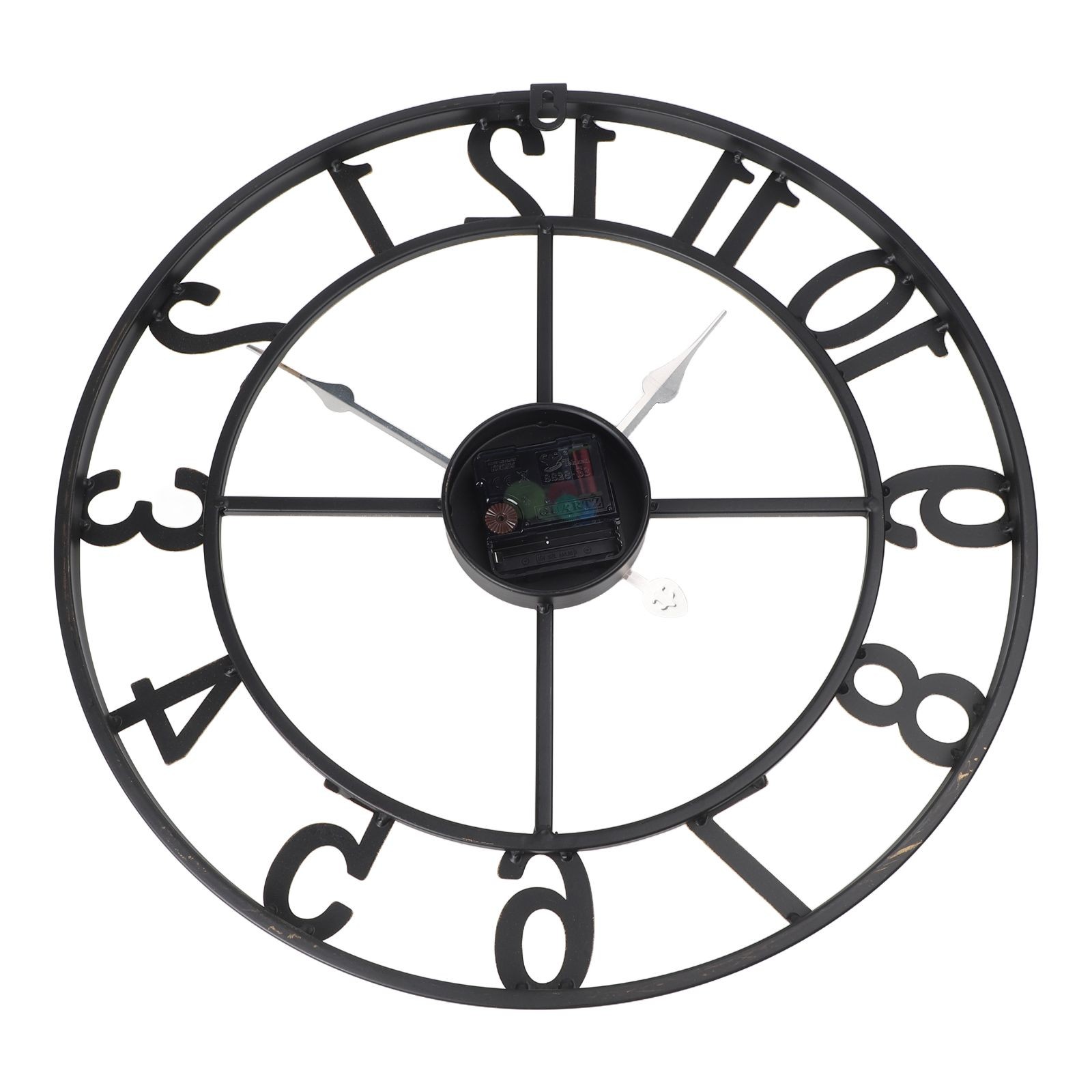 Stilvolle Wanduhr aus Metall für den Außenbereich perfekt für Garten und für - Bild 19 von 52