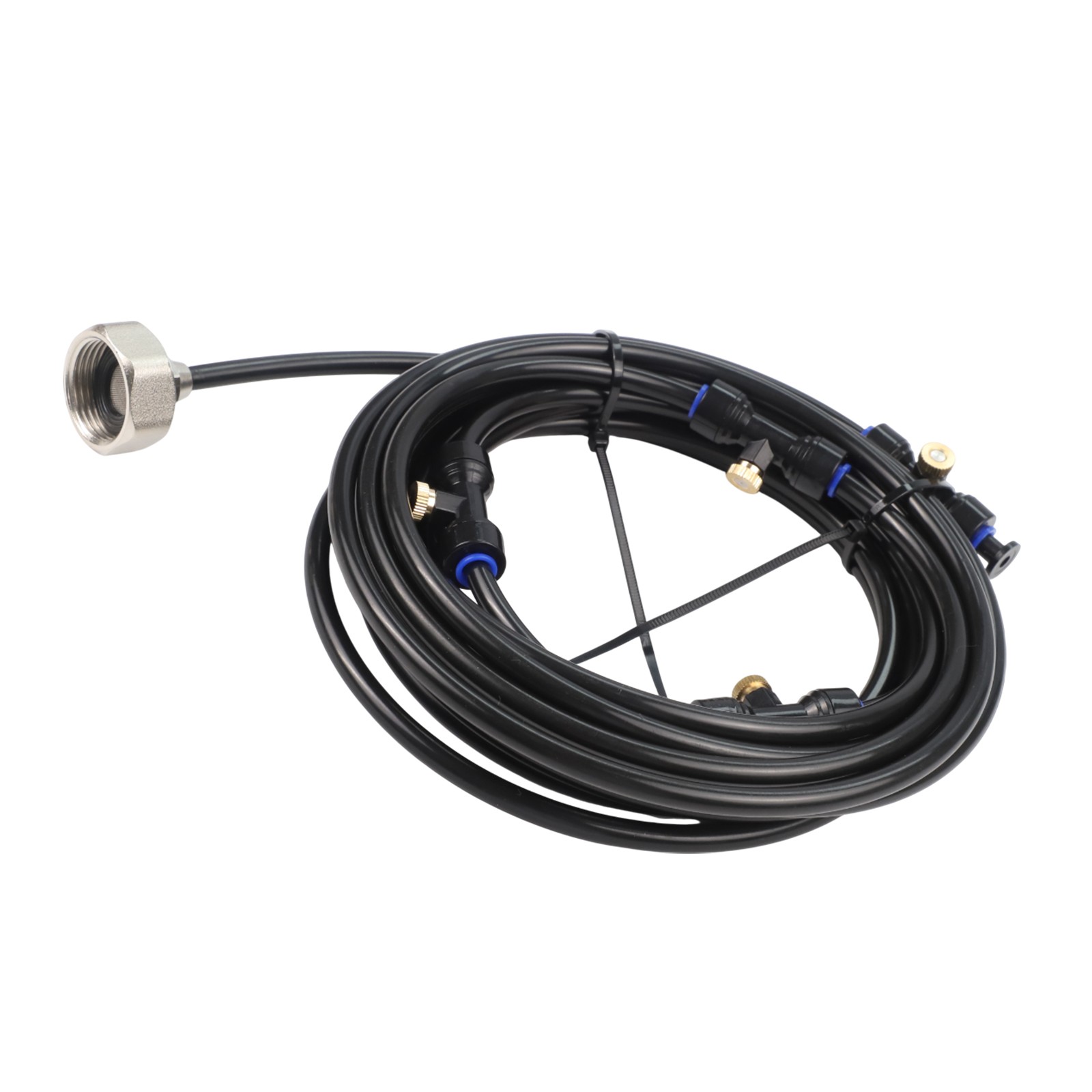 Misting Watering System for Outdoor Fun 20FT and 50FT with Brass Nozzles - Picture 17 of 28