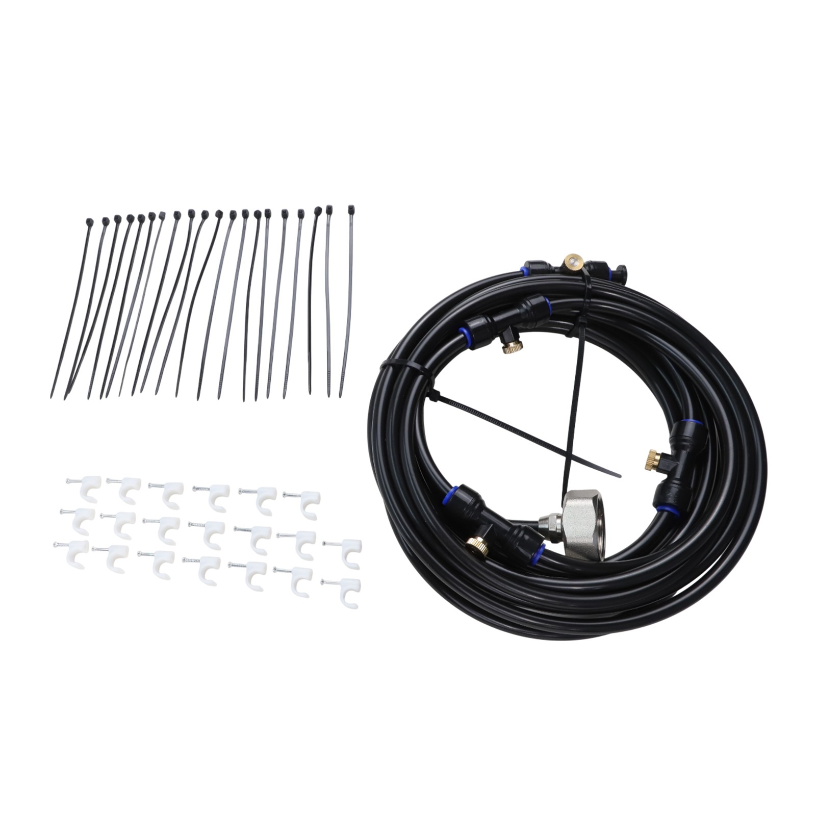 Misting Watering System for Outdoor Fun 20FT and 50FT with Brass Nozzles - Picture 24 of 28