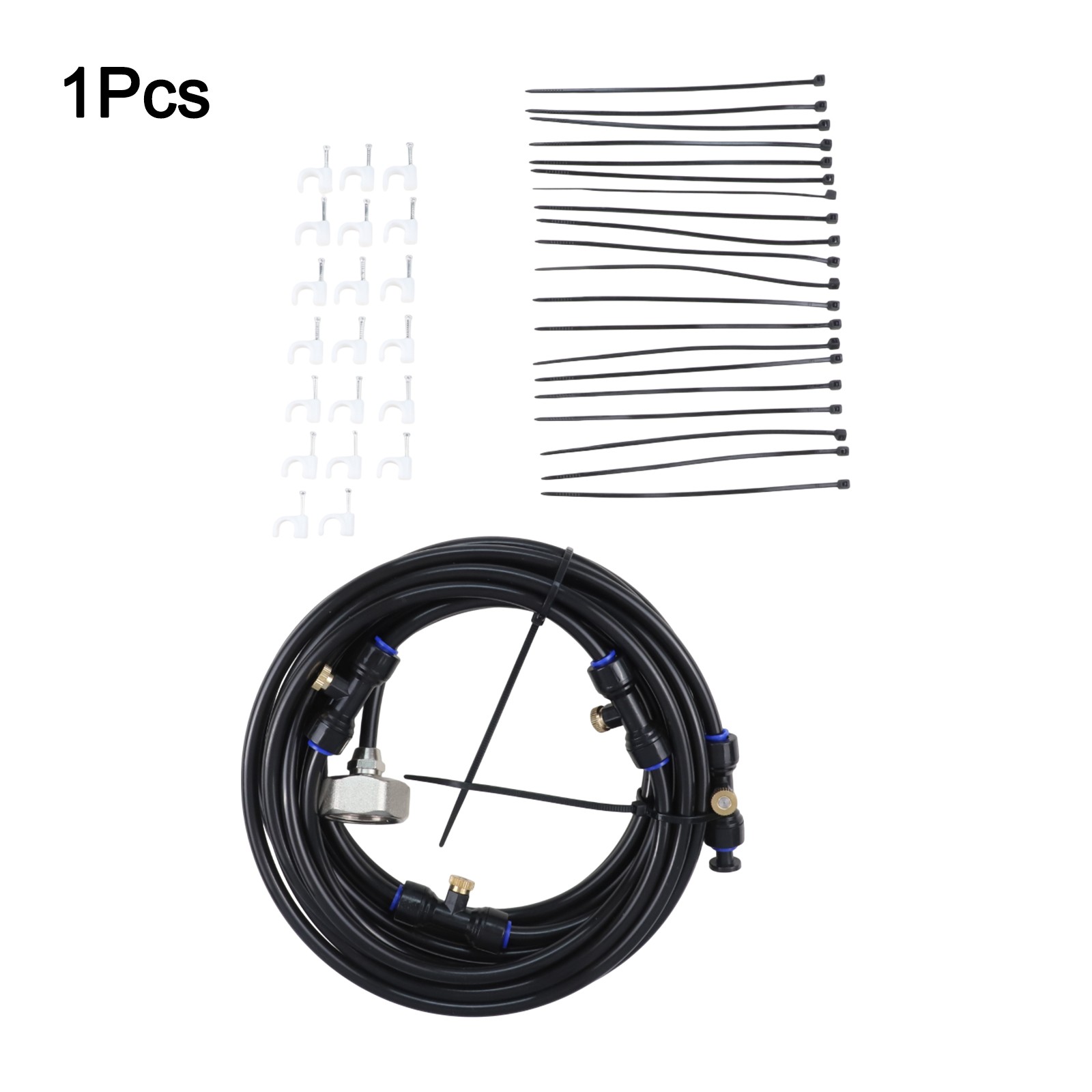 Misting Watering System for Outdoor Fun 20FT and 50FT with Brass Nozzles - Picture 14 of 28