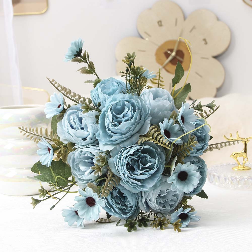 Faux Peony Roses Attractive Floral Decoration for Indoor and Outdoor Events - Picture 16 of 41