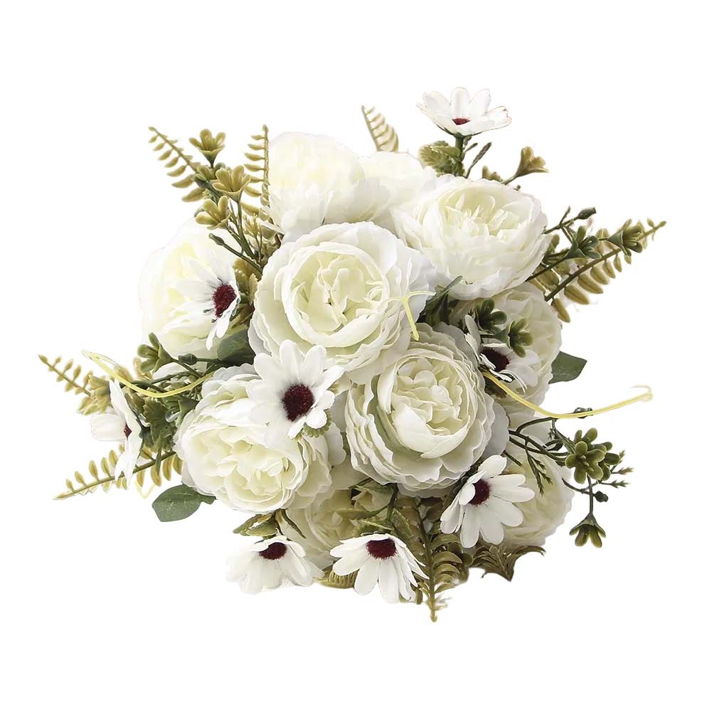 Faux Peony Roses Attractive Floral Decoration for Indoor and Outdoor Events - Picture 30 of 41
