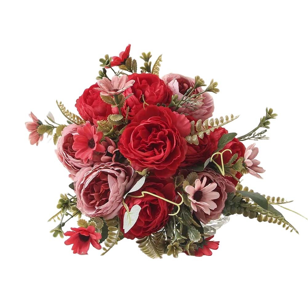 Faux Peony Roses Attractive Floral Decoration for Indoor and Outdoor Events - Picture 20 of 41