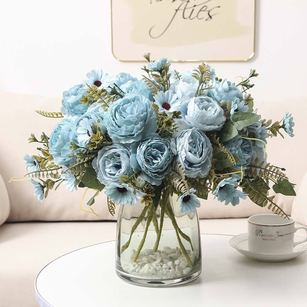 Faux Peony Roses Attractive Floral Decoration for Indoor and Outdoor Events - Picture 15 of 41