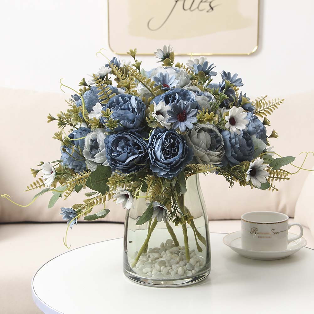 Faux Peony Roses Attractive Floral Decoration for Indoor and Outdoor Events - Picture 35 of 41