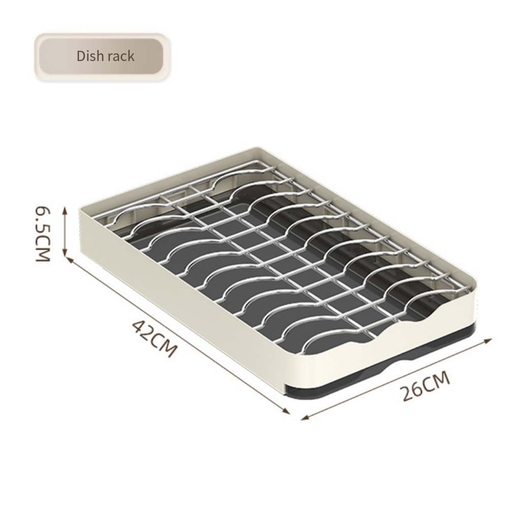 Stainless Dish Rack Retractable Pull Basket for Kitchen Cabinets and Countertops - Picture 21 of 26