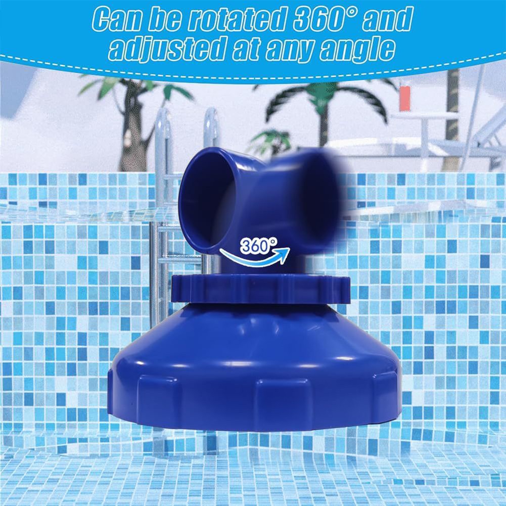 32 mm Compatible Pool Nozzle Set with Complete Installation Accessories