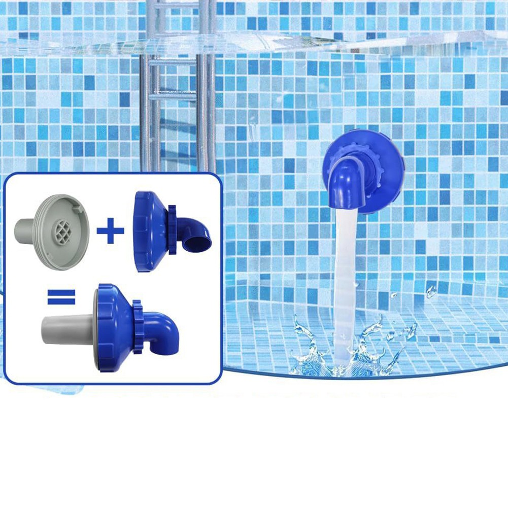 32 mm Compatible Pool Nozzle Set with Complete Installation Accessories