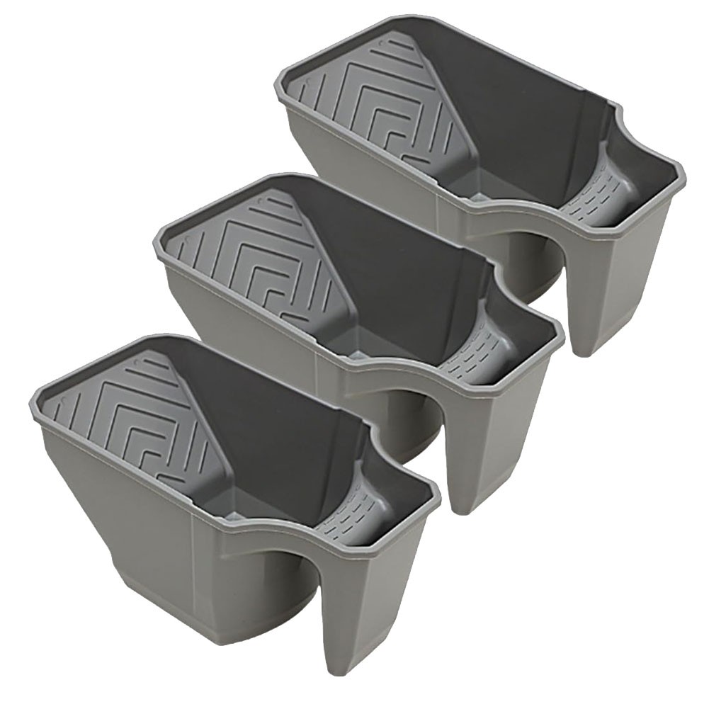 Comfort Grip Tray Ergonomische Farbwanne Tiefbrunnen Design Integrierter Pinselh - Bild 13 von 25