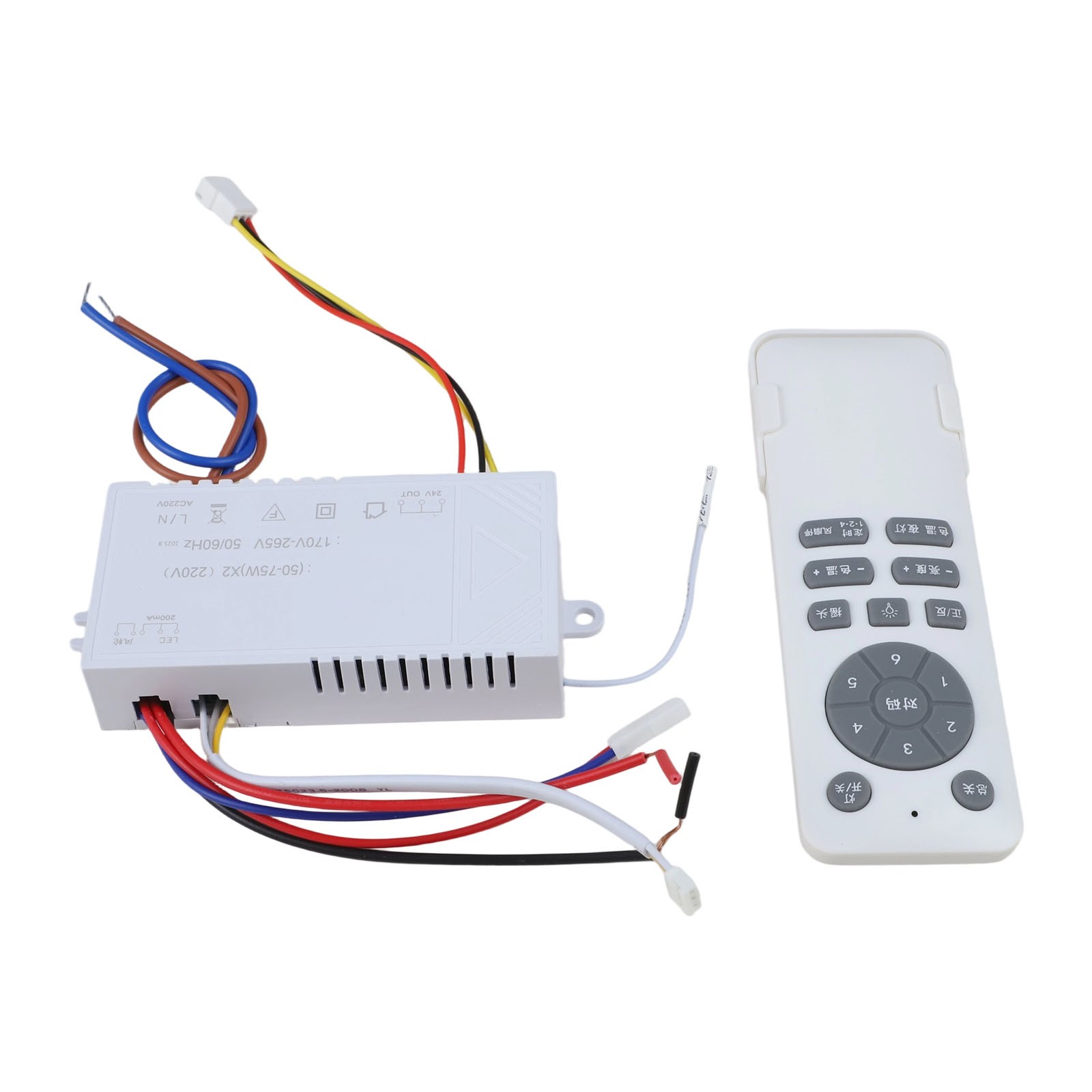 Effortless 6 Speed Remote for LED Ceiling Fans with Enhanced Airflow Control - Picture 39 of 42