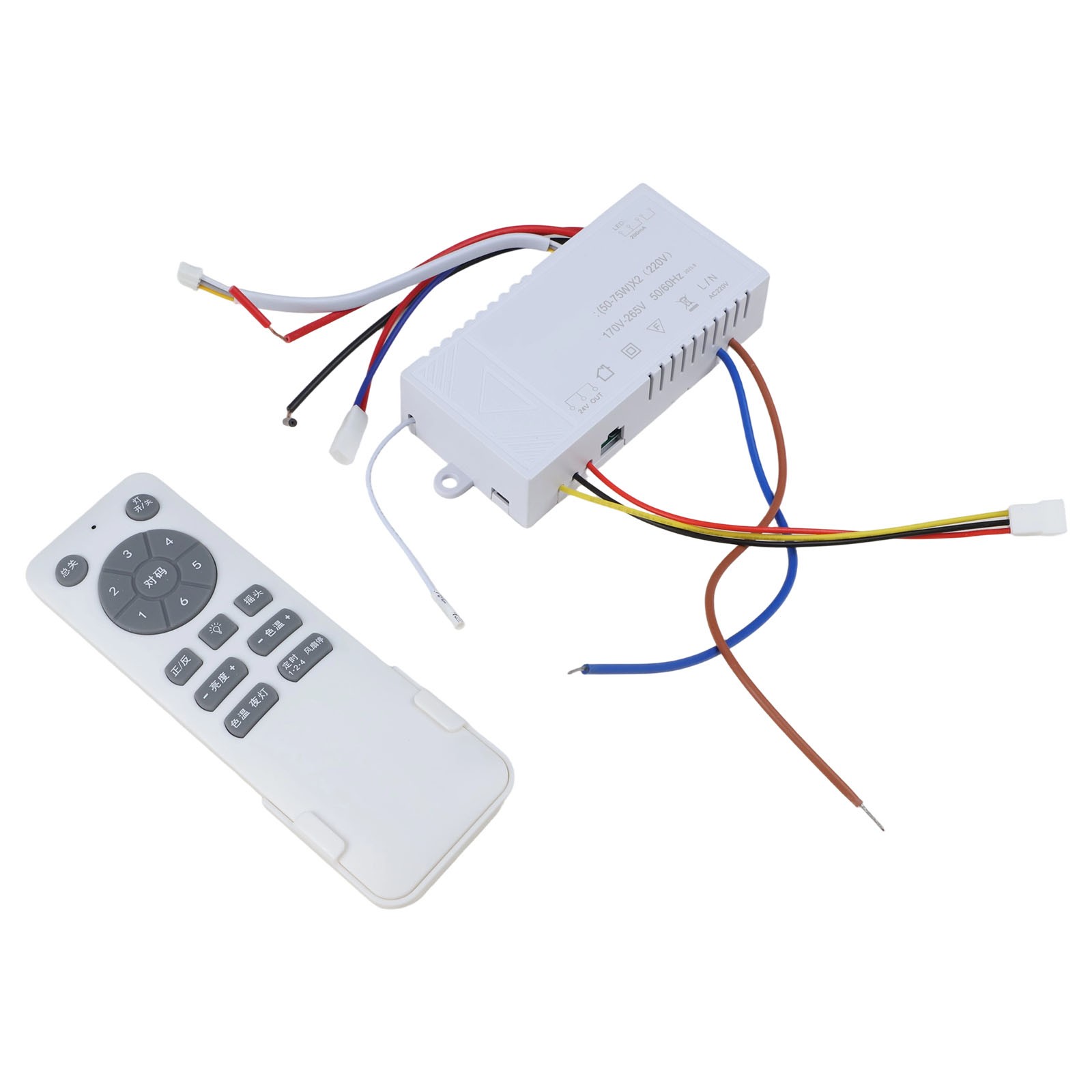 Effortless 6 Speed Remote for LED Ceiling Fans with Enhanced Airflow Control - Picture 40 of 42