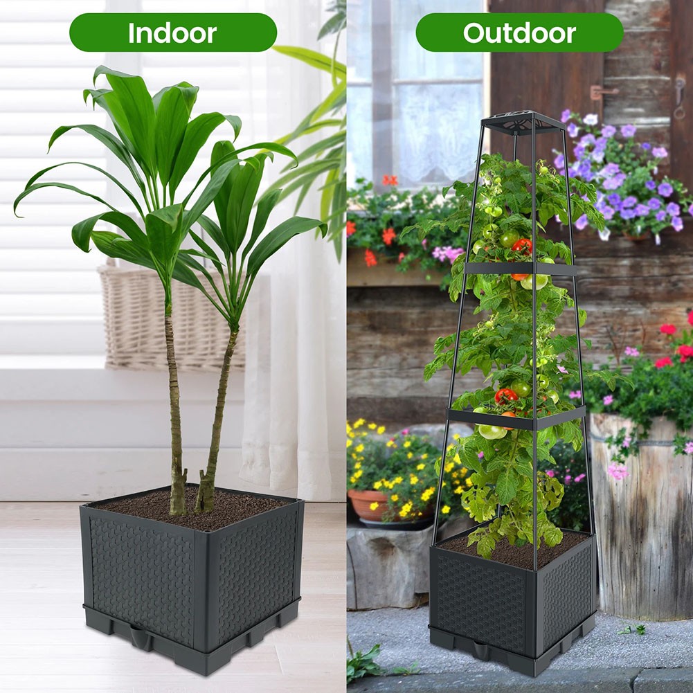 Climbing Plants Outdoor Vegetables Consistent Water Supply Easy Assembly