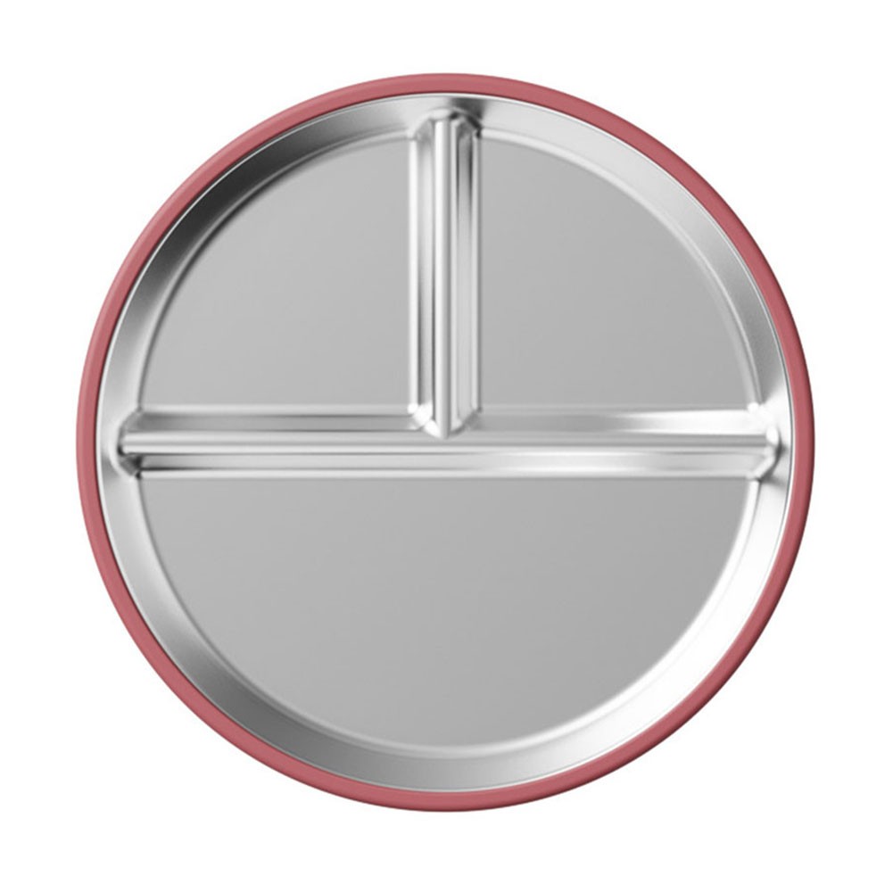 Promote Healthy Eating with Divided Stainless Steel Plate for Little Hands - Picture 14 of 42