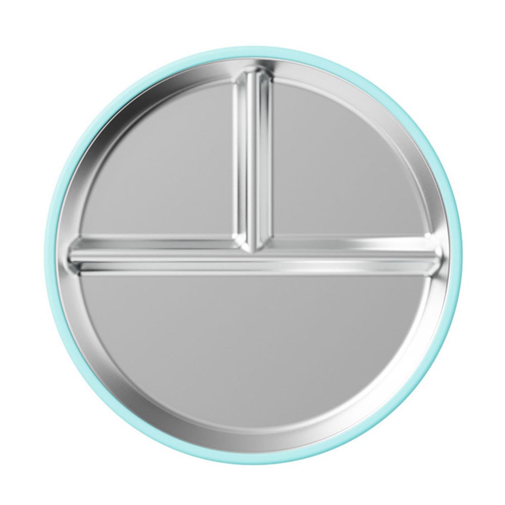 Promote Healthy Eating with Divided Stainless Steel Plate for Little Hands - Picture 25 of 42
