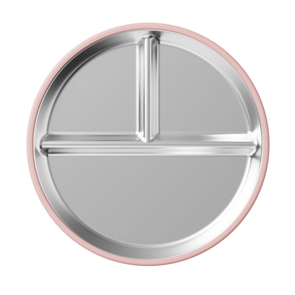 Promote Healthy Eating with Divided Stainless Steel Plate for Little Hands - Picture 20 of 42