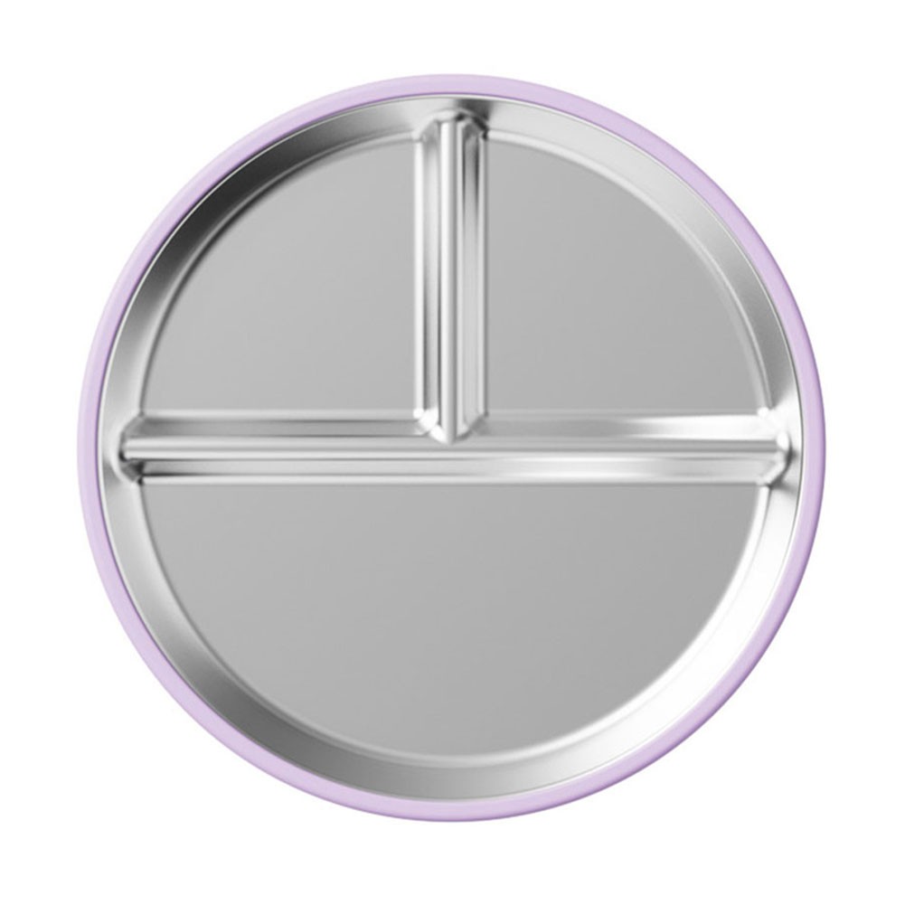 Promote Healthy Eating with Divided Stainless Steel Plate for Little Hands - Picture 33 of 42