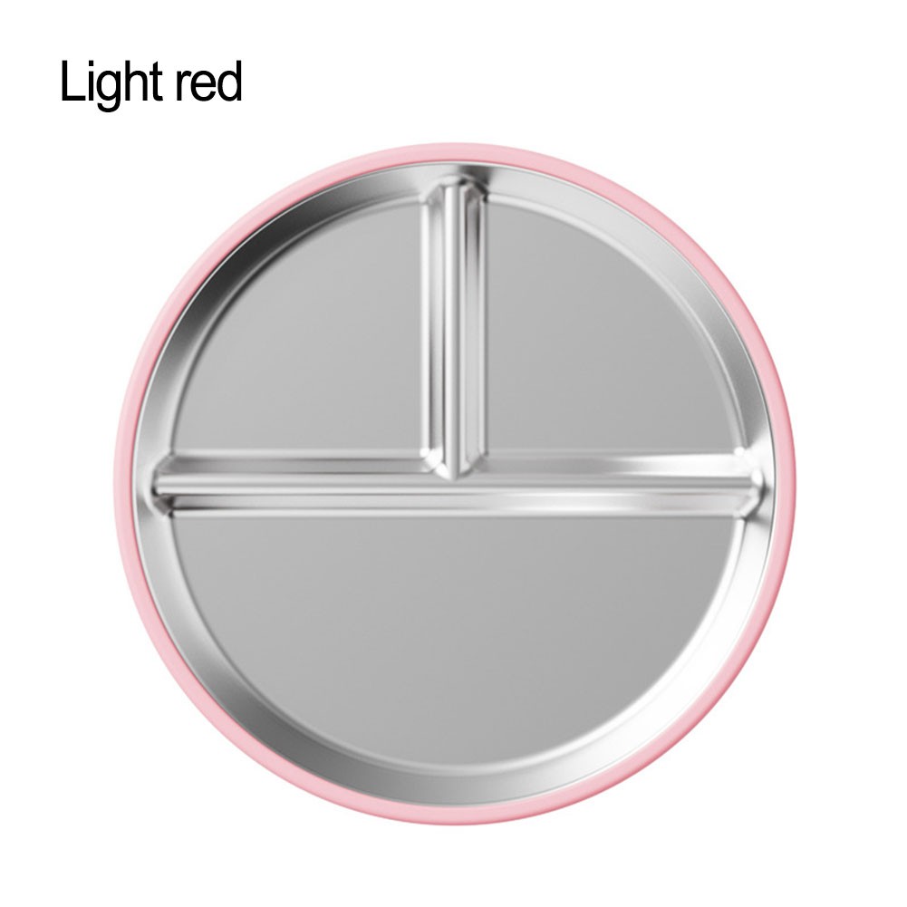 Promote Healthy Eating with Divided Stainless Steel Plate for Little Hands - Picture 17 of 42