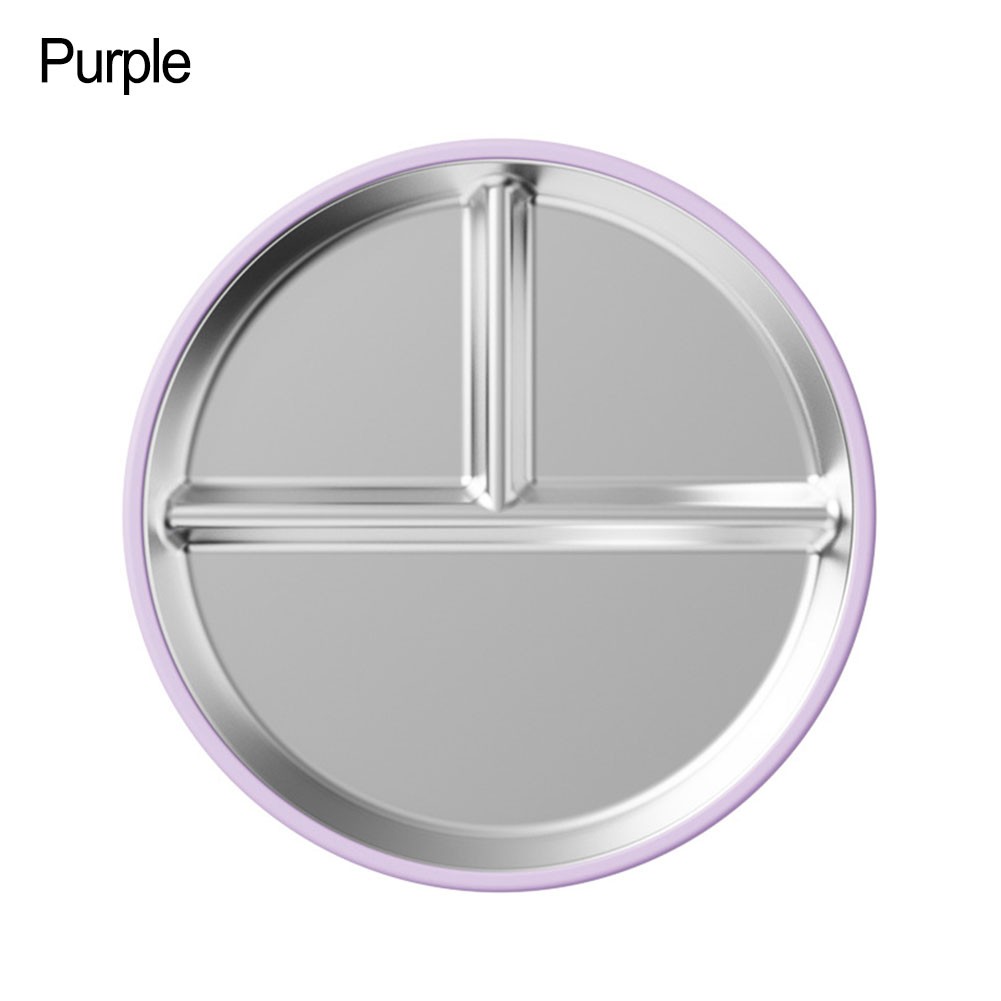 Promote Healthy Eating with Divided Stainless Steel Plate for Little Hands - Picture 34 of 42