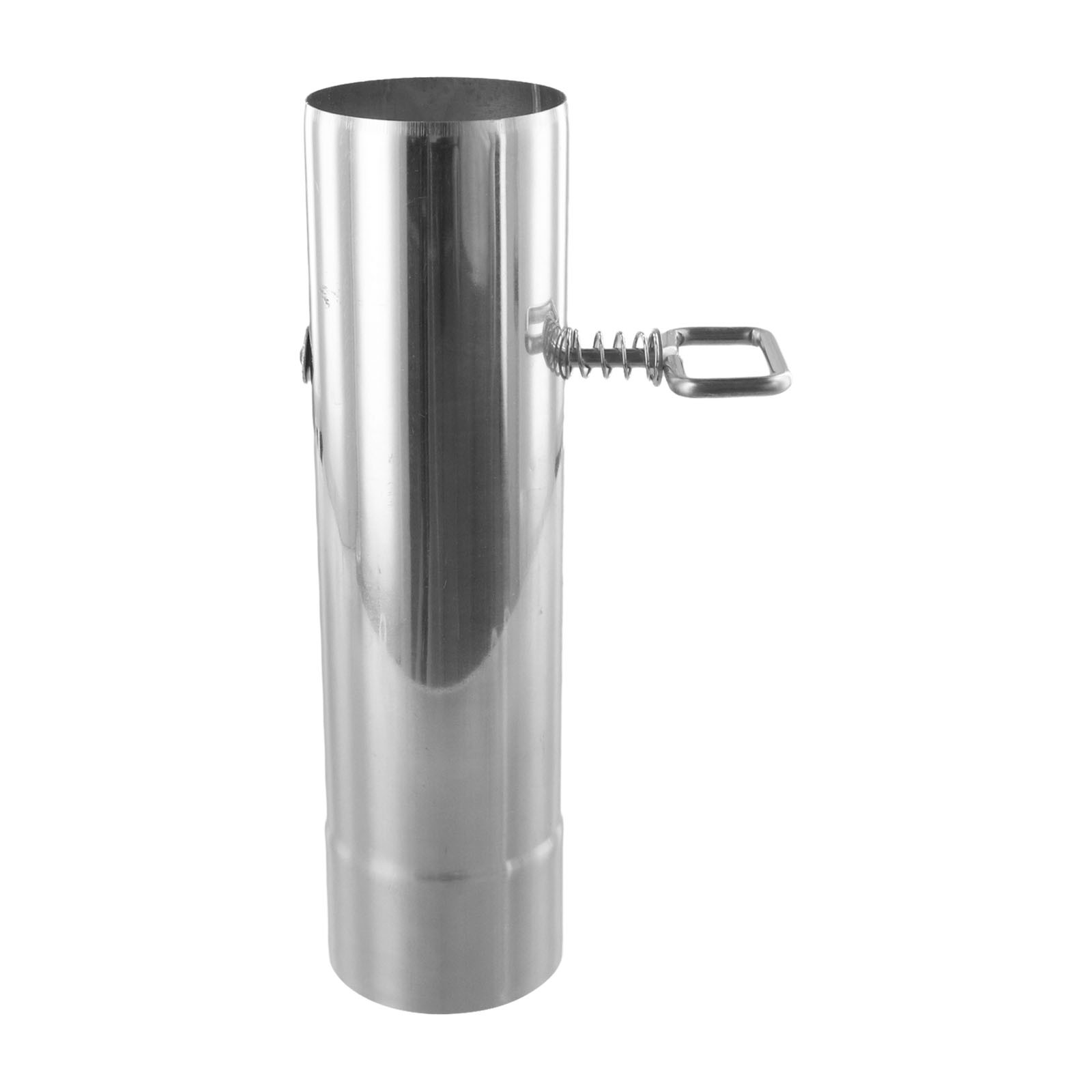 Camping Tent Stove Extension Pipe with Damper for Efficient Fume Extraction