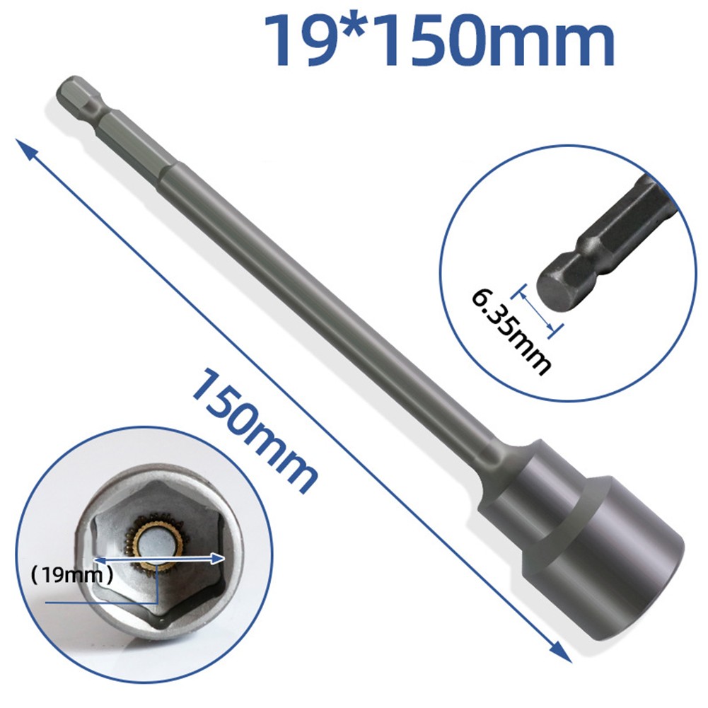 150mm Extension Bit Adapter for Hexagonal Wrench and Screwdriver Tasks - Picture 34 of 34