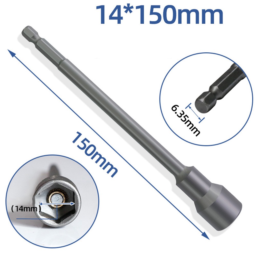 150mm Extension Bit Adapter for Hexagonal Wrench and Screwdriver Tasks - Picture 29 of 34