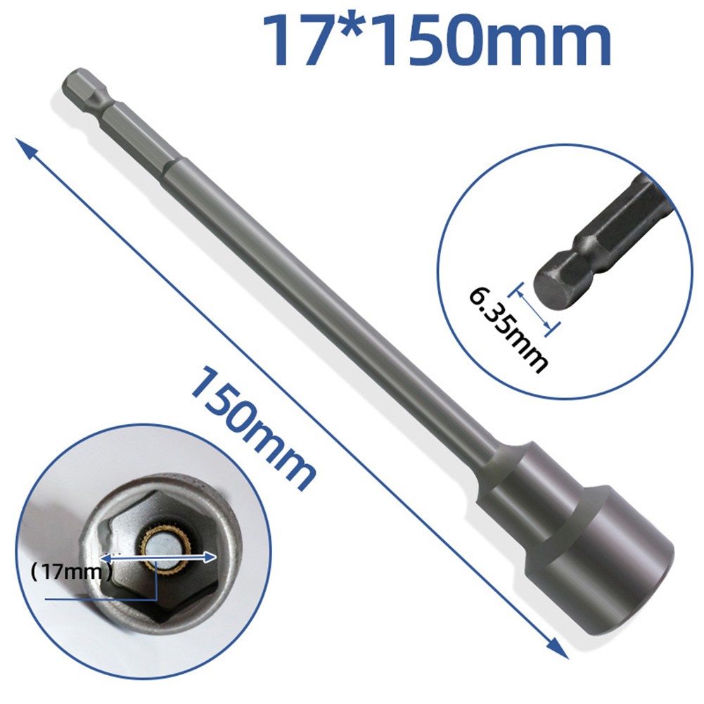 150mm Extension Bit Adapter for Hexagonal Wrench and Screwdriver Tasks - Picture 32 of 34