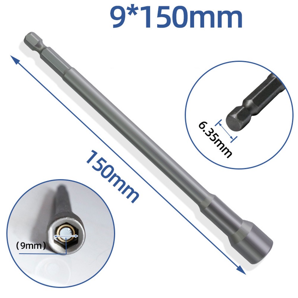 150mm Extension Bit Adapter for Hexagonal Wrench and Screwdriver Tasks - Picture 24 of 34