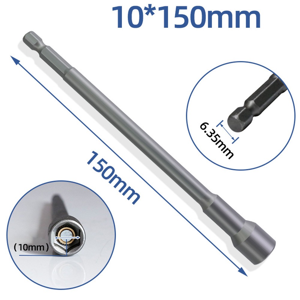 150mm Extension Bit Adapter for Hexagonal Wrench and Screwdriver Tasks - Picture 25 of 34