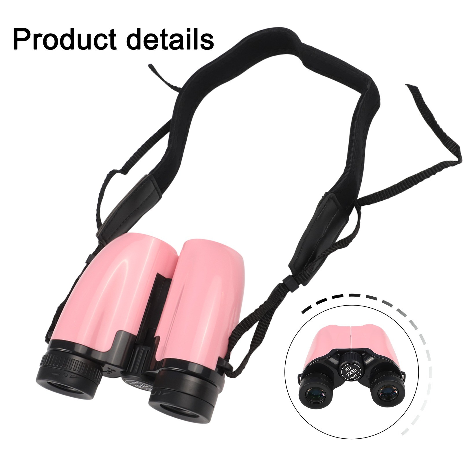 7x Binoculars for Sporting Events and Stargazing Portable and Lightweight
