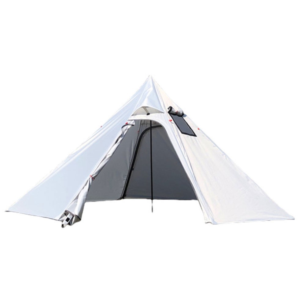 Pyramid Camping Tent Fireproof Tent Family Camping Compact Storage Size