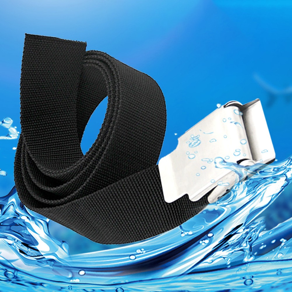 Adjustable Weight Belt for Diving with Quick Release Feature for Convenience