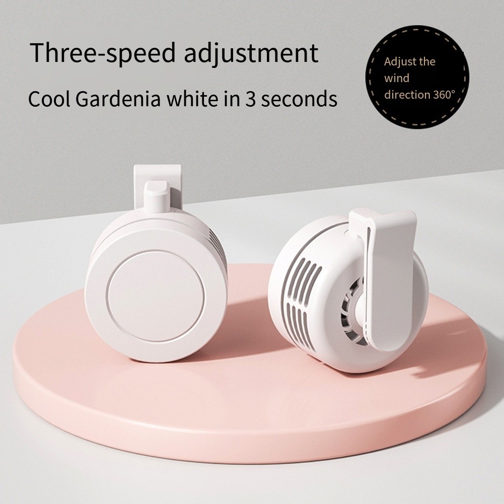 3 Speed Portable Clip Fan USB Operated with 360 Degree Adjustable Head