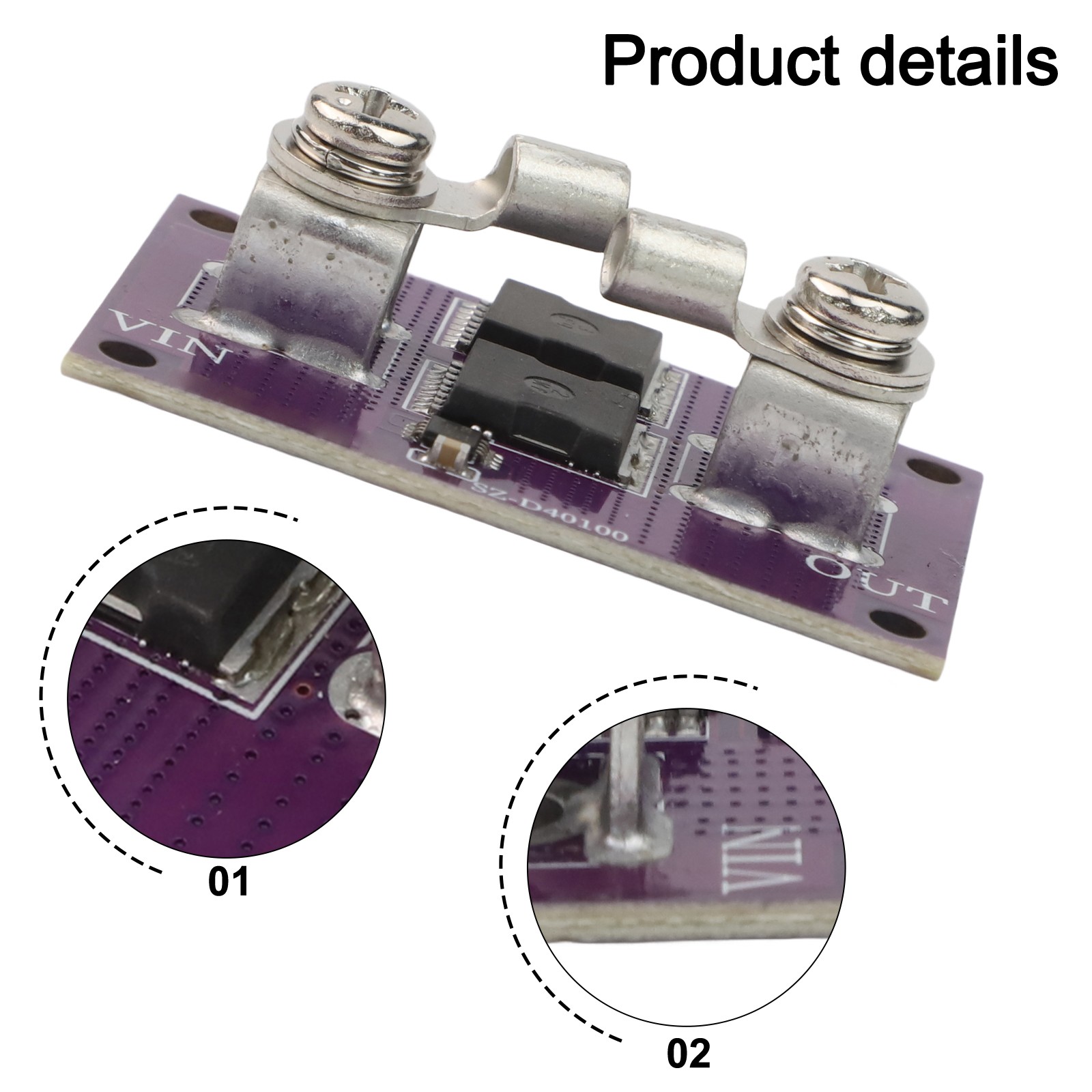 Solar Diode Module for Backflow Protection in High Current Applications
