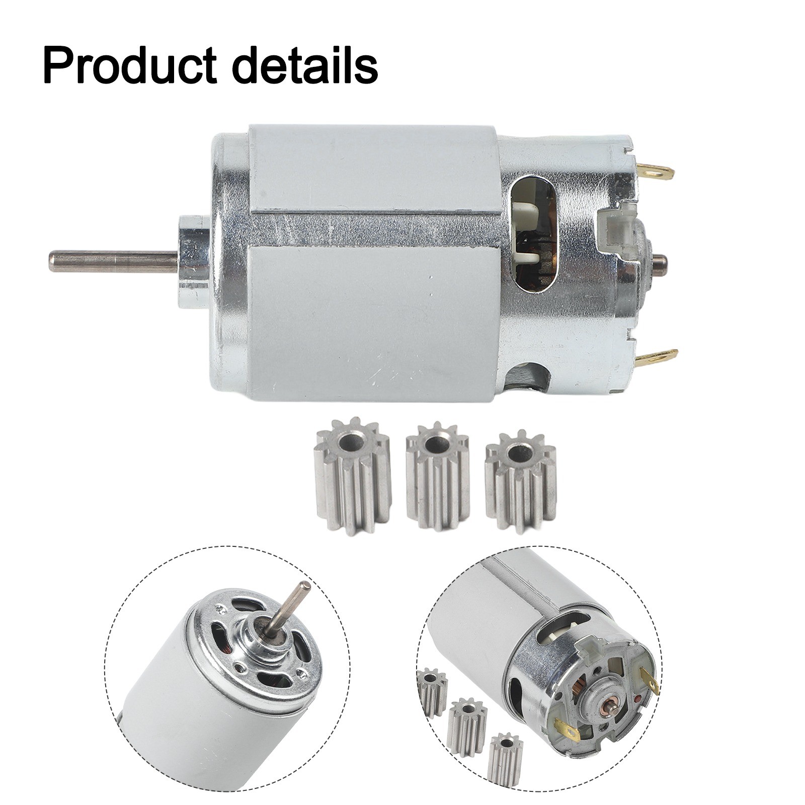 Children's Electric Car Motor RS550 RS390 RS380 6V 12V 24V Gear Options - Picture 38 of 123
