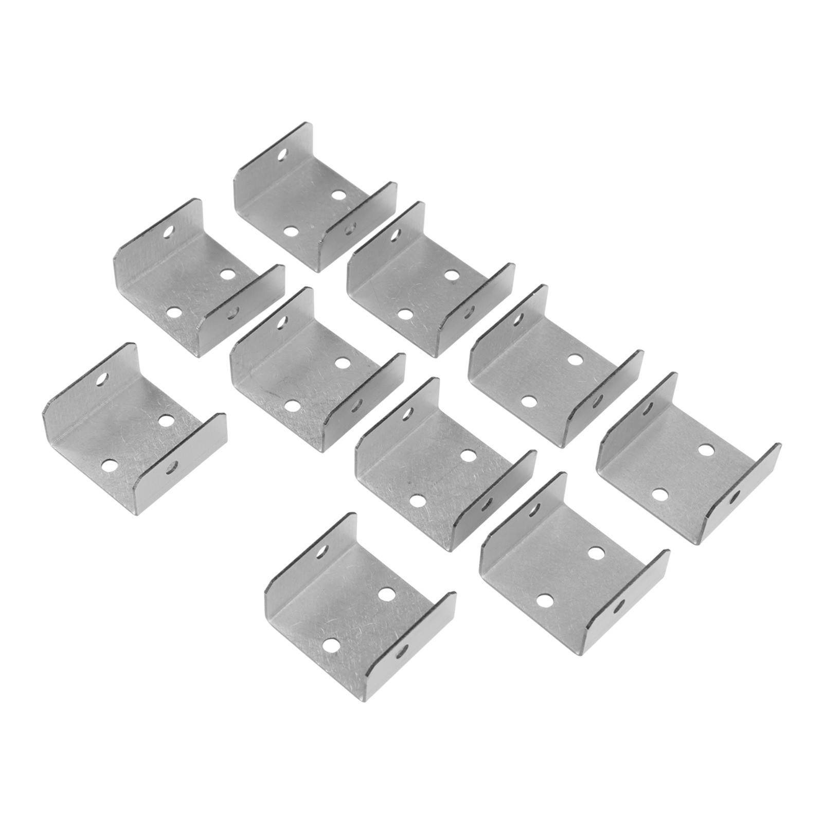 Galvanized Clips for Fence Panels 10 Pack Compatible with Timber Posts - Picture 34 of 51