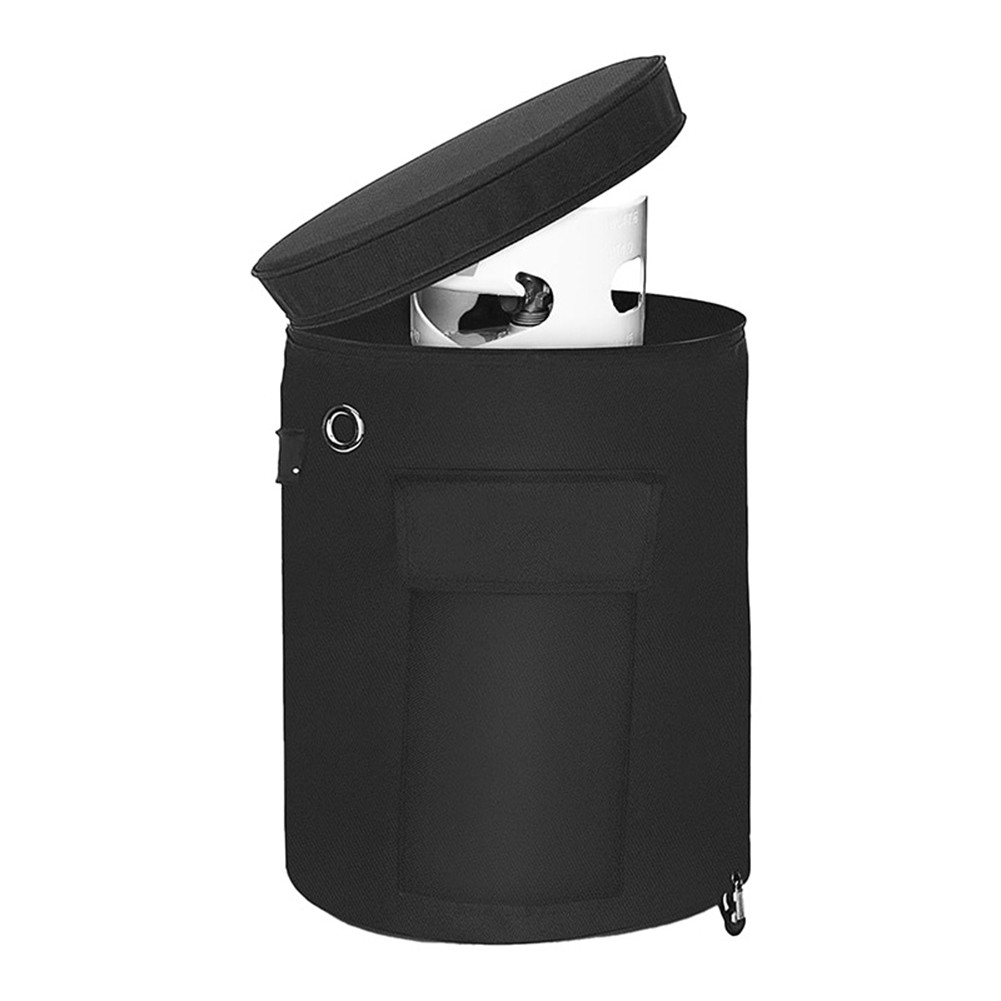 Outdoor Propane Gas Tank Cover with Storage Bag Compatible with 5kg or 11kg - Picture 15 of 18