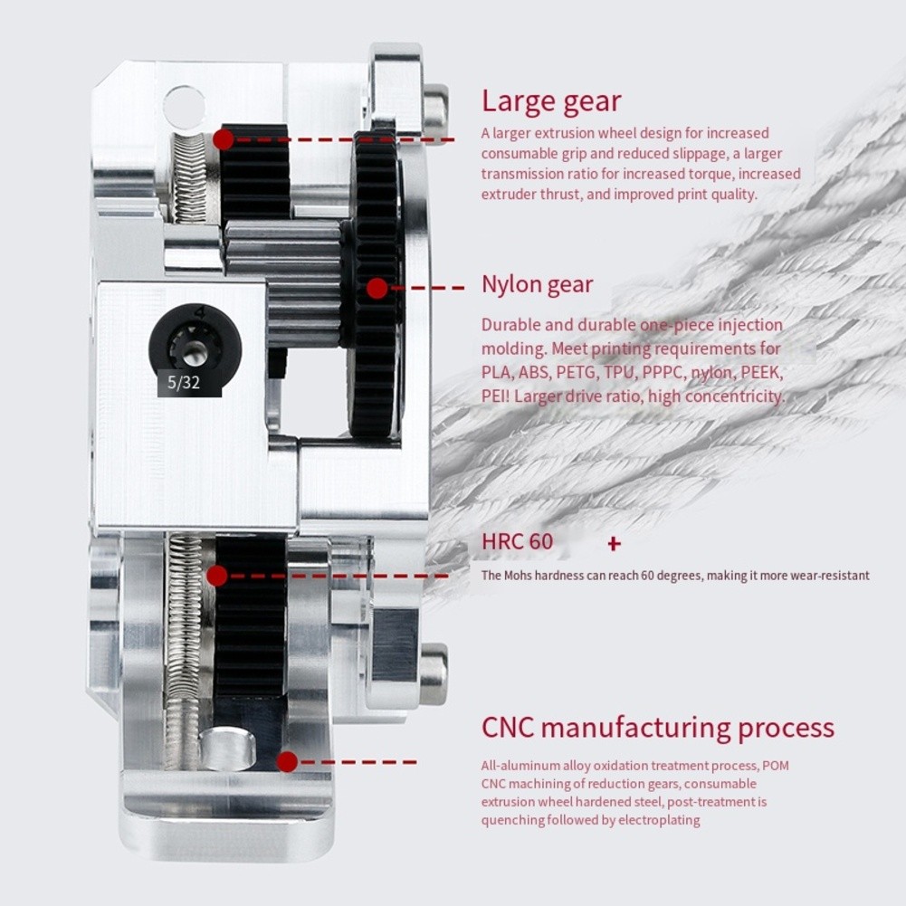 Lightweight For 3D Printing Accessory with Exceptional Durability Material - Bild 16 von 18
