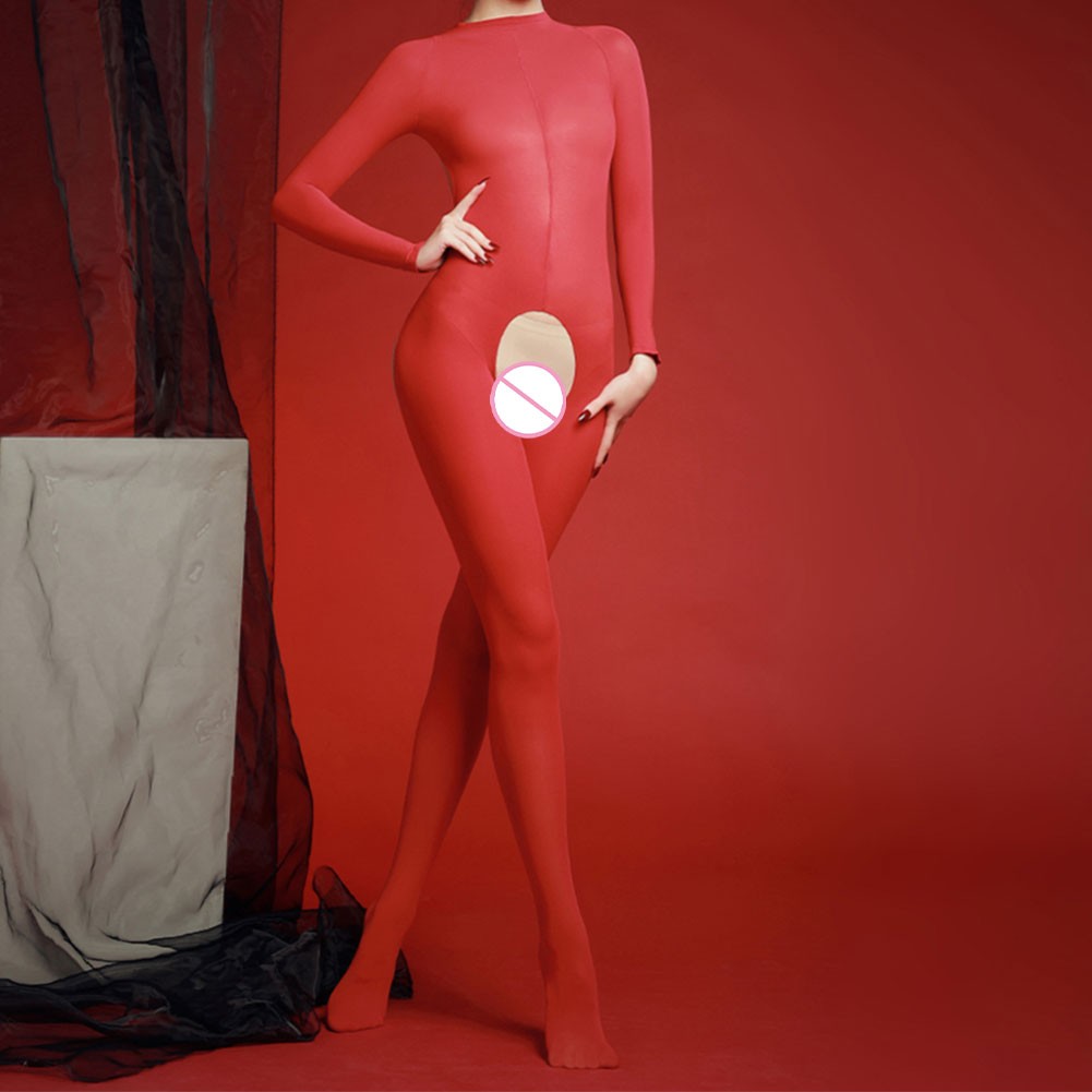 Women's Sexy Bodysuit with Large Size and Long Sleeve for Home and Hotel Use - Picture 13 of 13