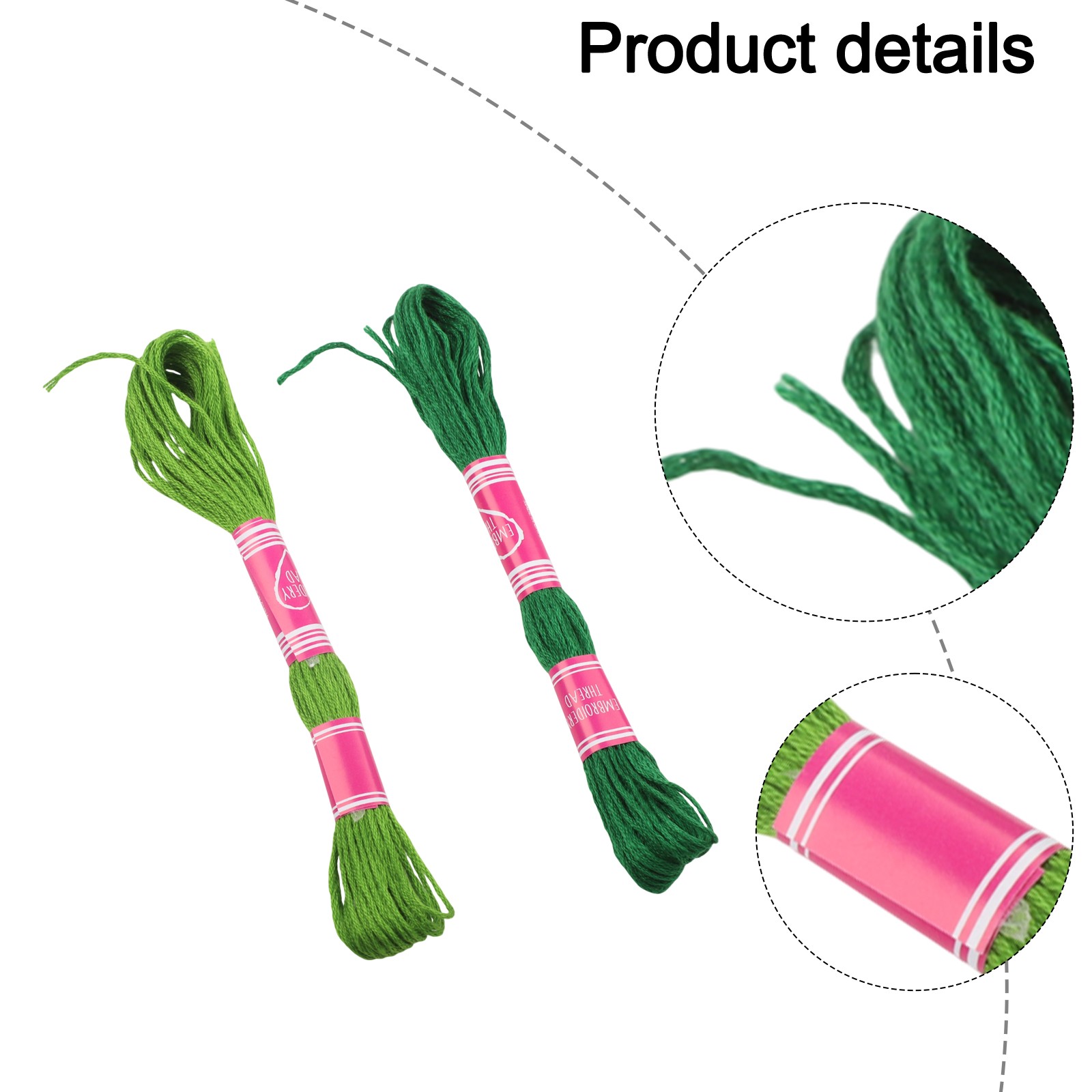 Embroidery Thread Set Embroidery Floss Cross-stitch Thread Long-lasting - Picture 24 of 28