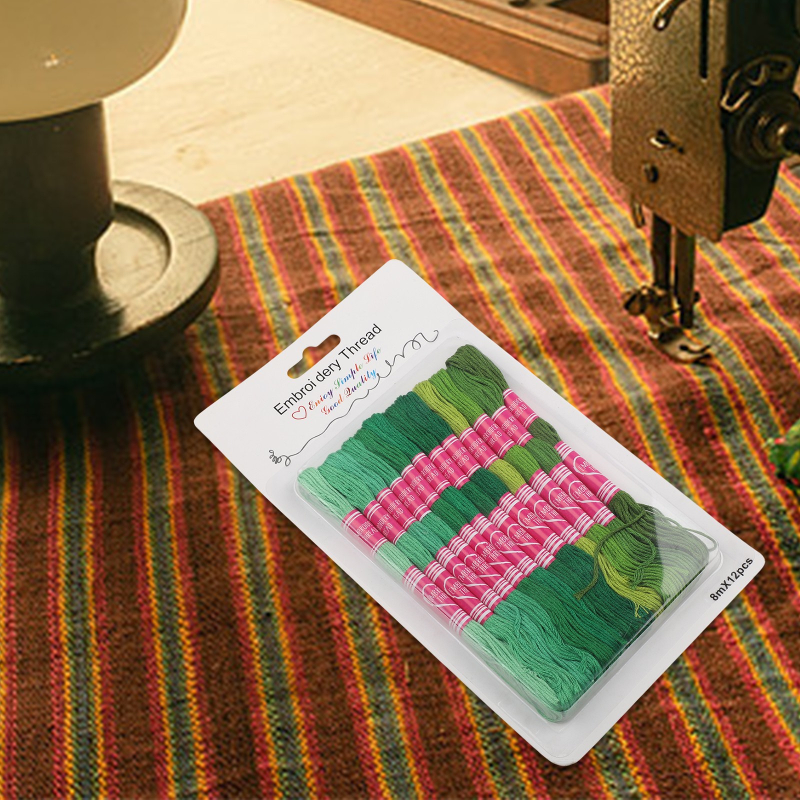 Embroidery Thread Set Embroidery Floss Cross-stitch Thread Long-lasting - Picture 22 of 28
