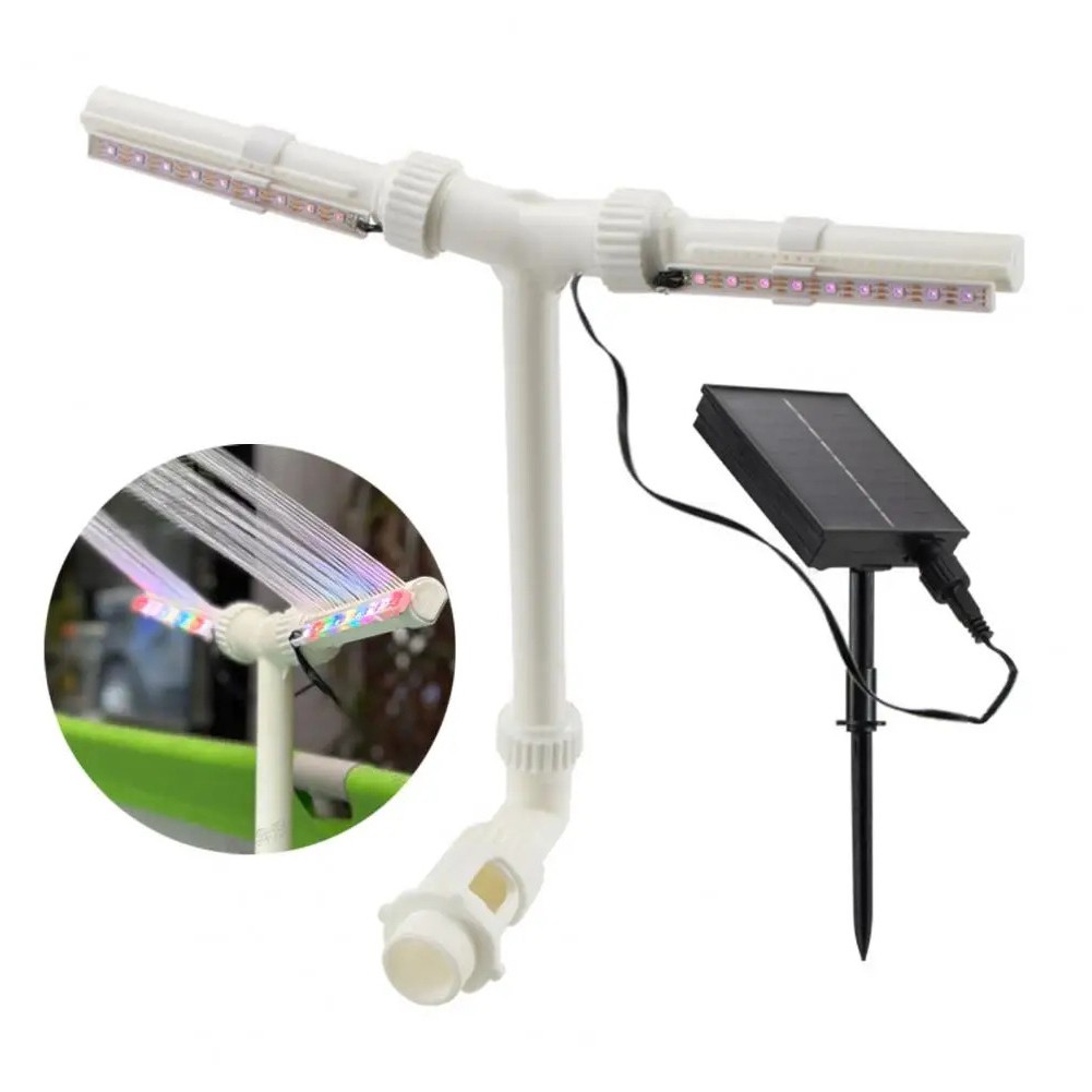 Pool Fountain with Adjustable Features and Remote Control Functionality