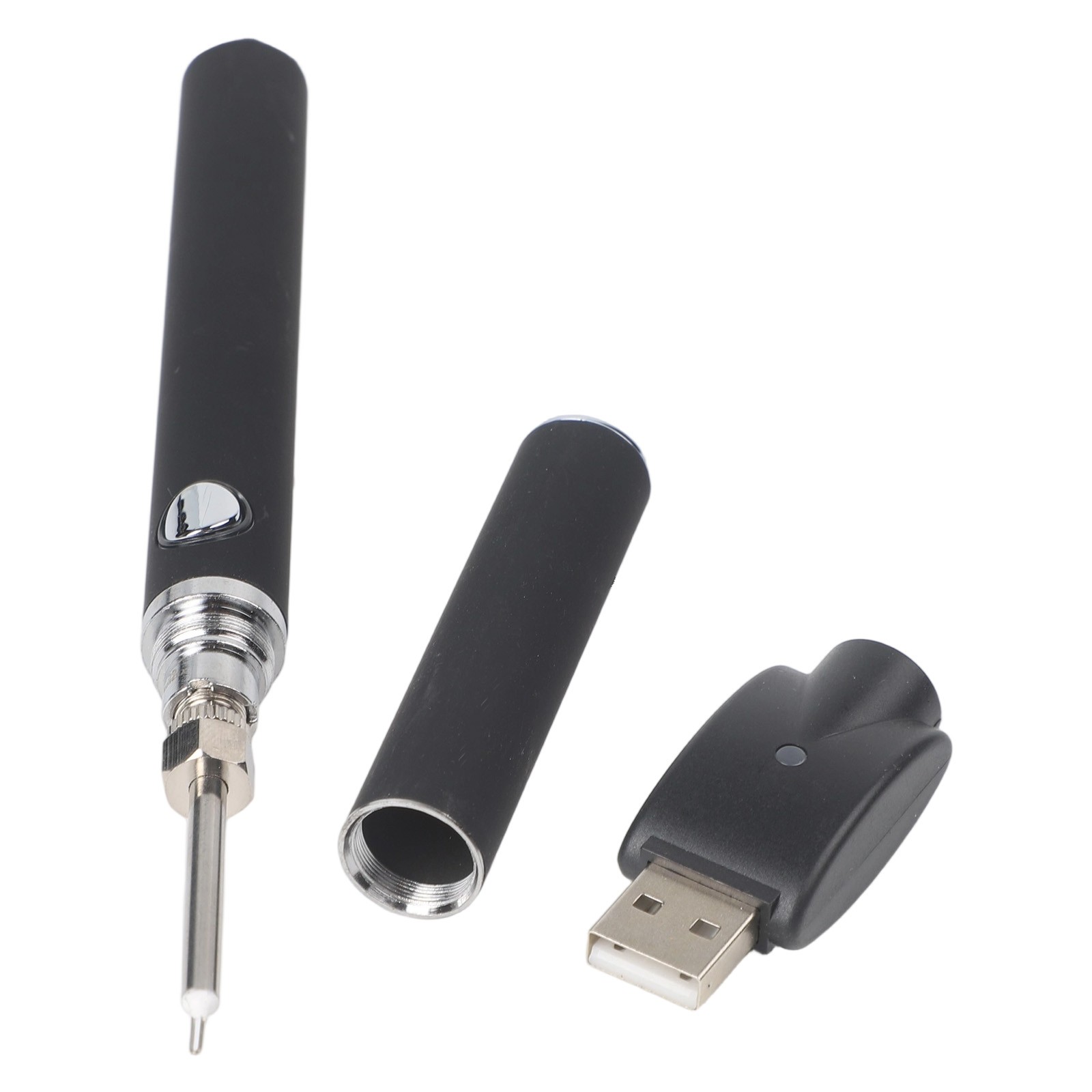 Lightweight USB Soldering Iron Set with 3 Voltage Settings for Home Use