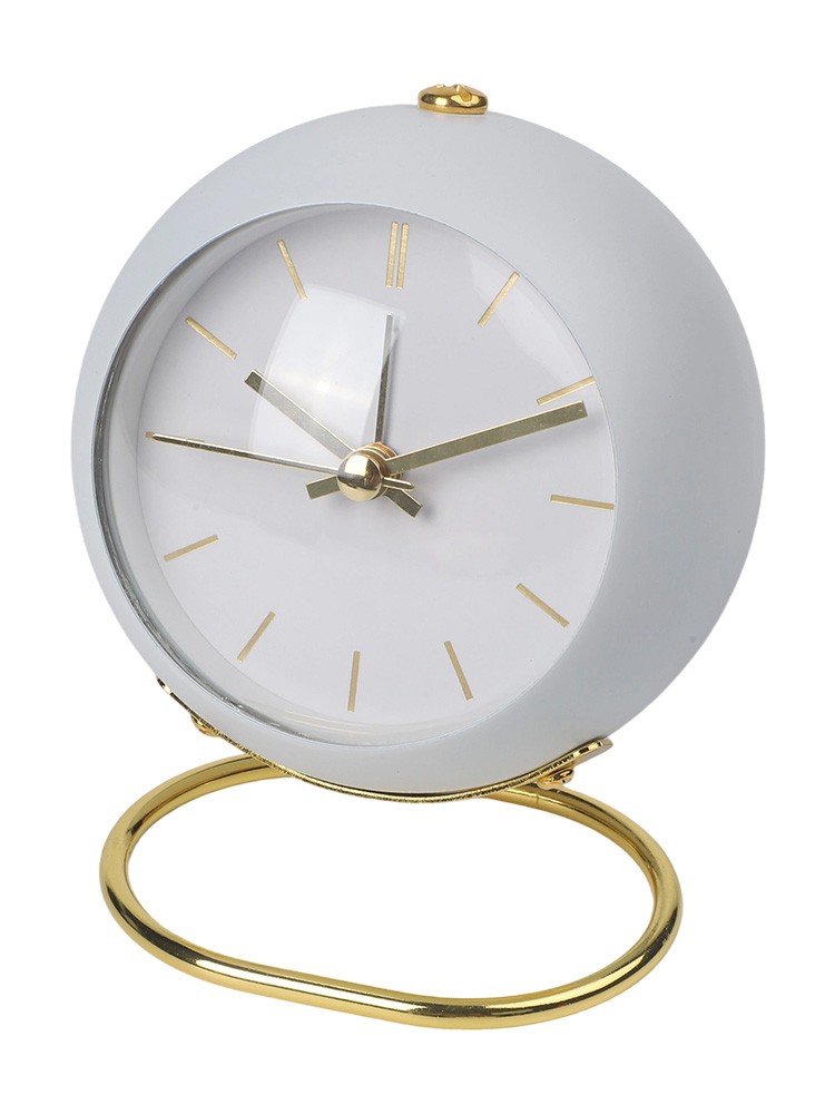 Electronics Desk Clock Mute Silent Operation with Glow Hand for Office