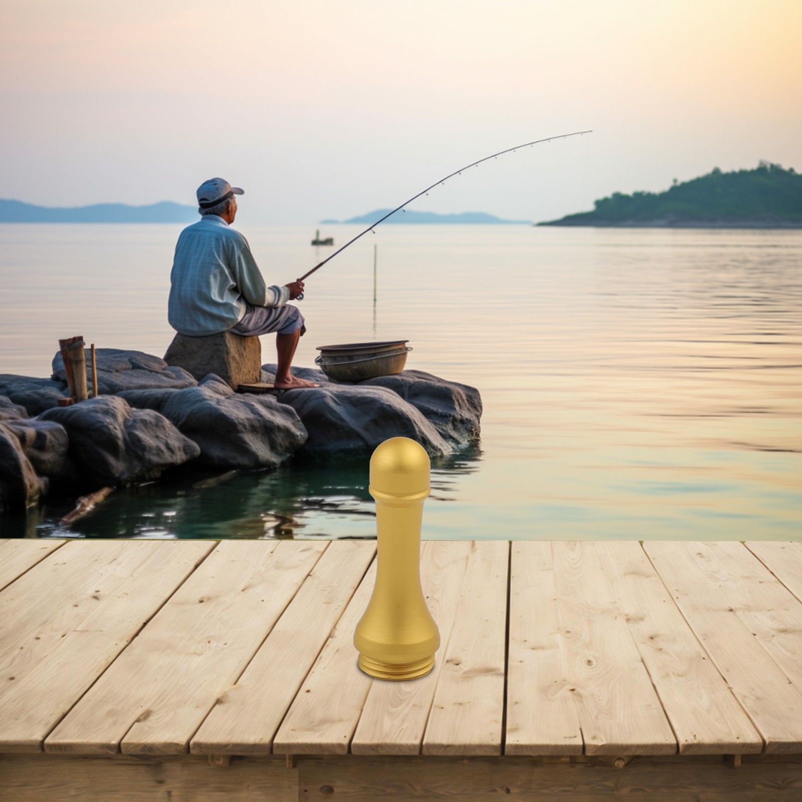 Fishing Wheel Balance Multiple Color Options 2 Styles Available Compact Size