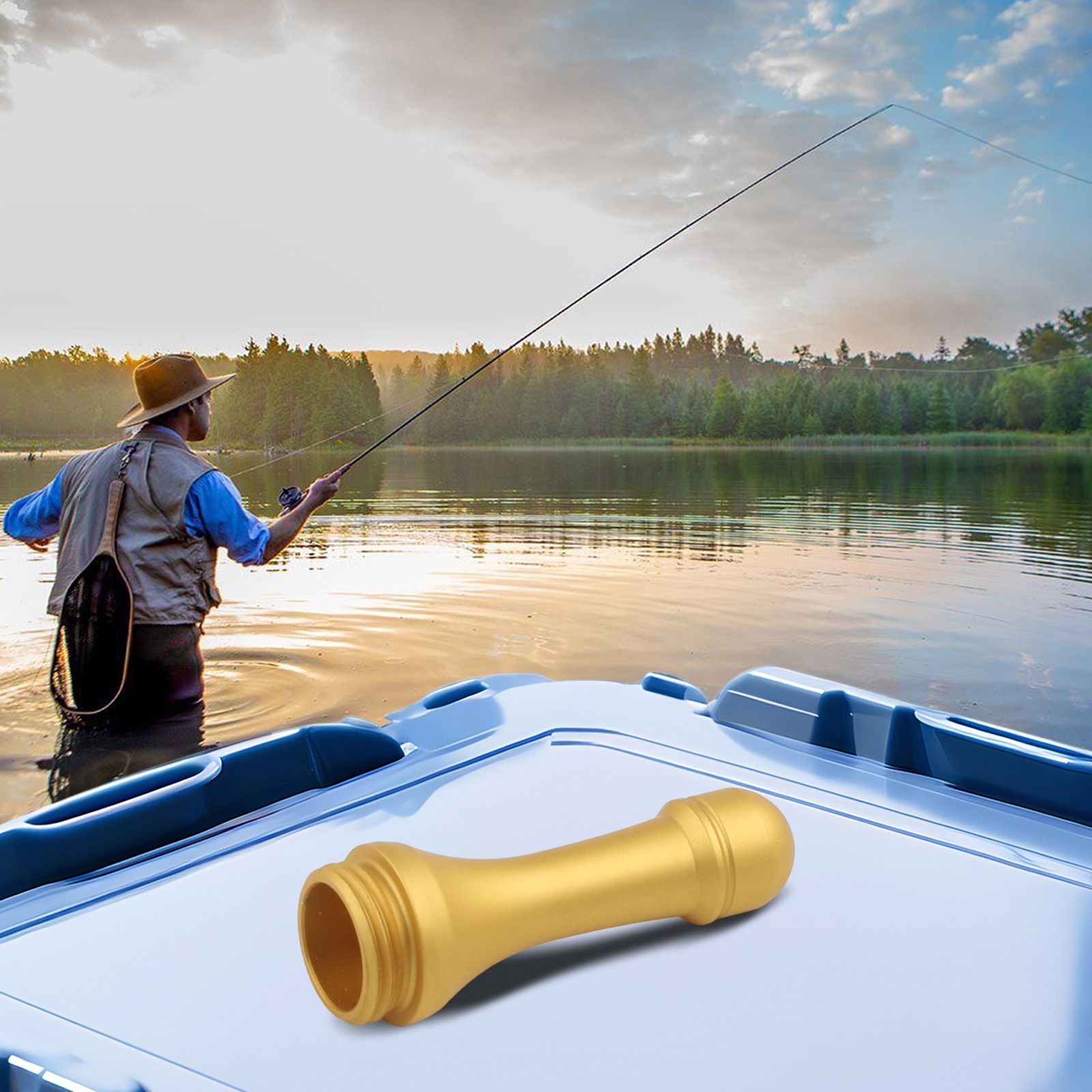 Fishing Wheel Balance Wheel Modification Kit 2 Styles Available Compact Size