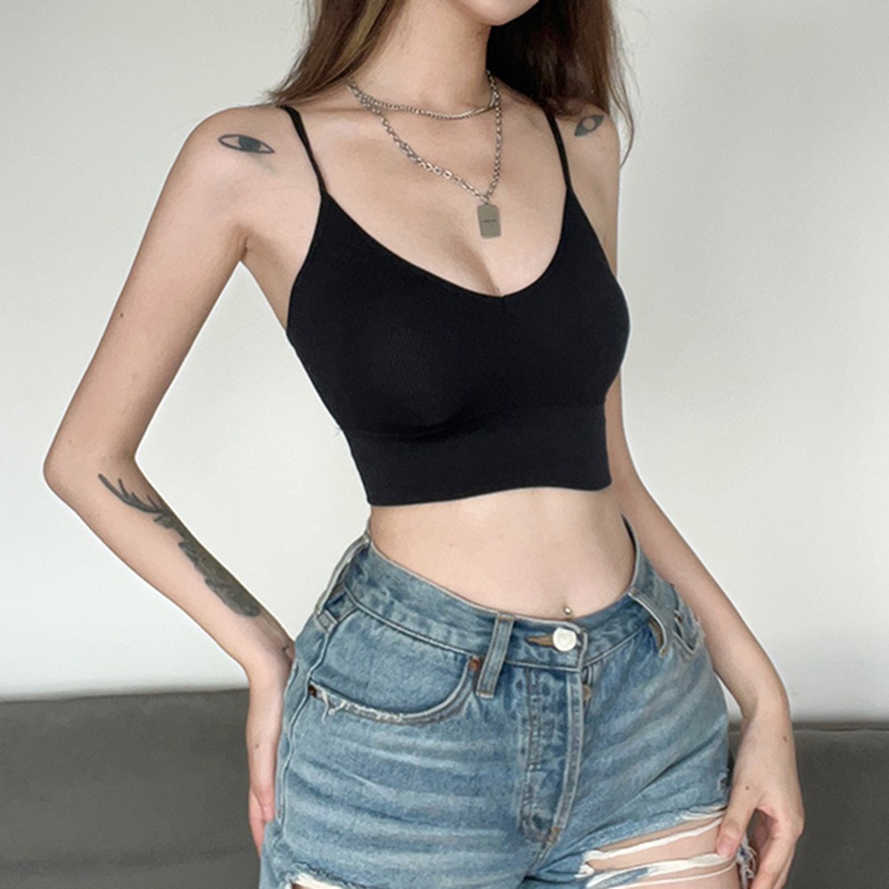 Fashionable Summer Top with Built in Bra and Crisscross Design for Women - Picture 20 of 20
