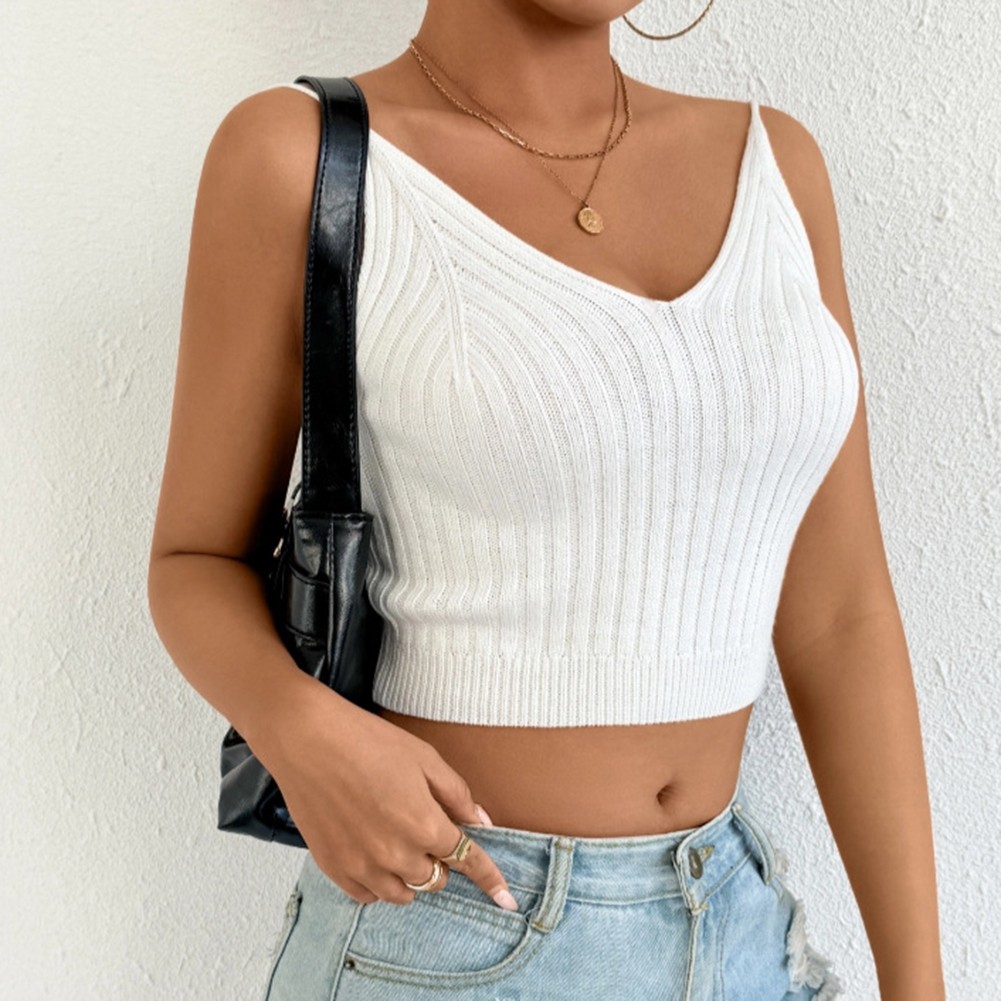 Backless Tank Top Crisscross Straps Beach Holidays Daily Wear Holiday Apparel - Picture 44 of 55