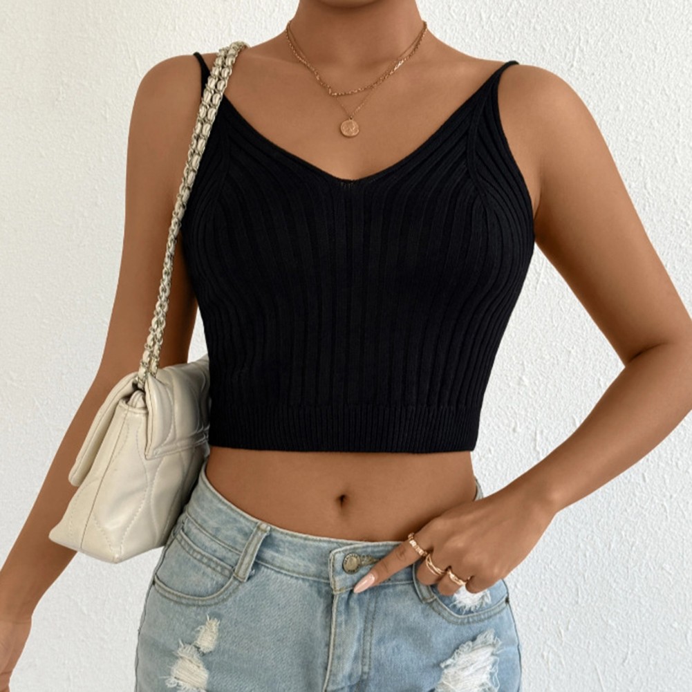 Backless Tank Top Crisscross Straps Beach Holidays Daily Wear Holiday Apparel - Picture 54 of 55