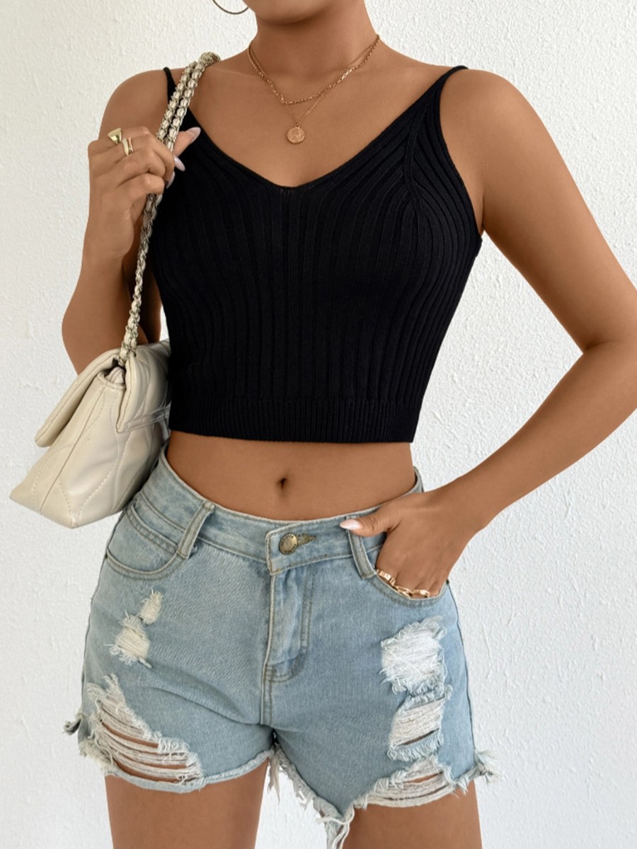 Backless Tank Top Crisscross Straps Beach Holidays Daily Wear Holiday Apparel - Picture 51 of 55