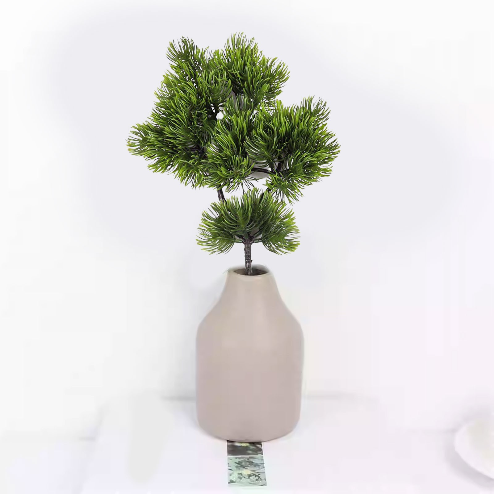 Realistic 35cm Artificial Pine Branches for Interior Decoration and Events